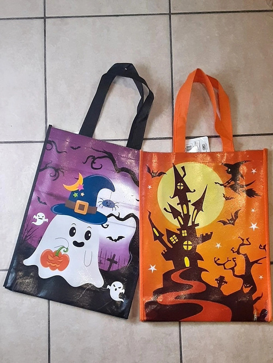 UMG Handbags - Set Of 2 Halloween Tote Bags